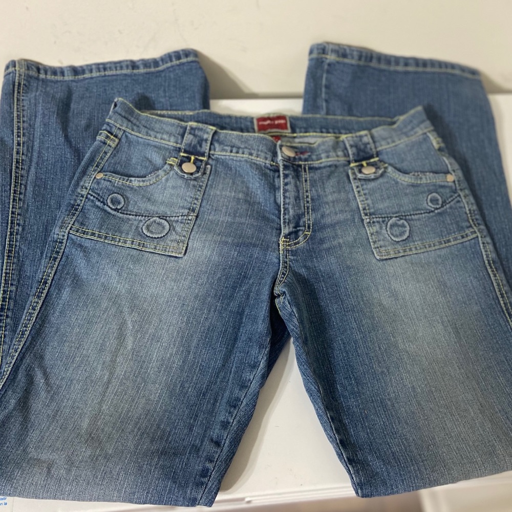 Tommy Hilfiger Light Wash Boho Jeans 11 Red Label